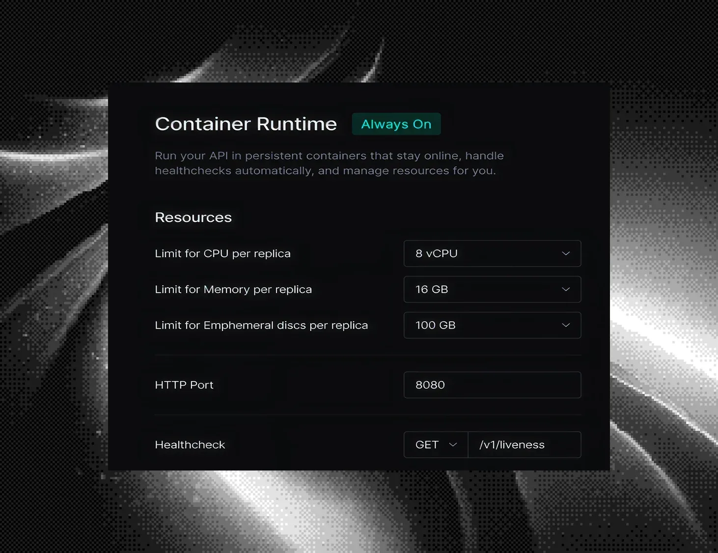 A computer screen with a black and white background.